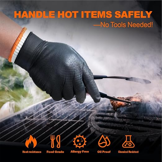 BBQ Gloves for Cooking Baking Grilling - Image 9