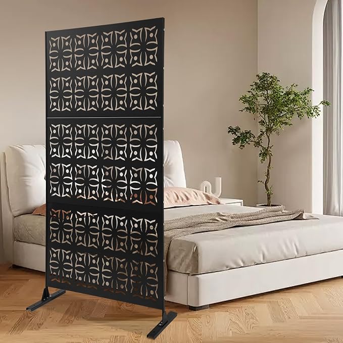 75" H×35" W Decorative Outdoor Privacy Screen - Image 2