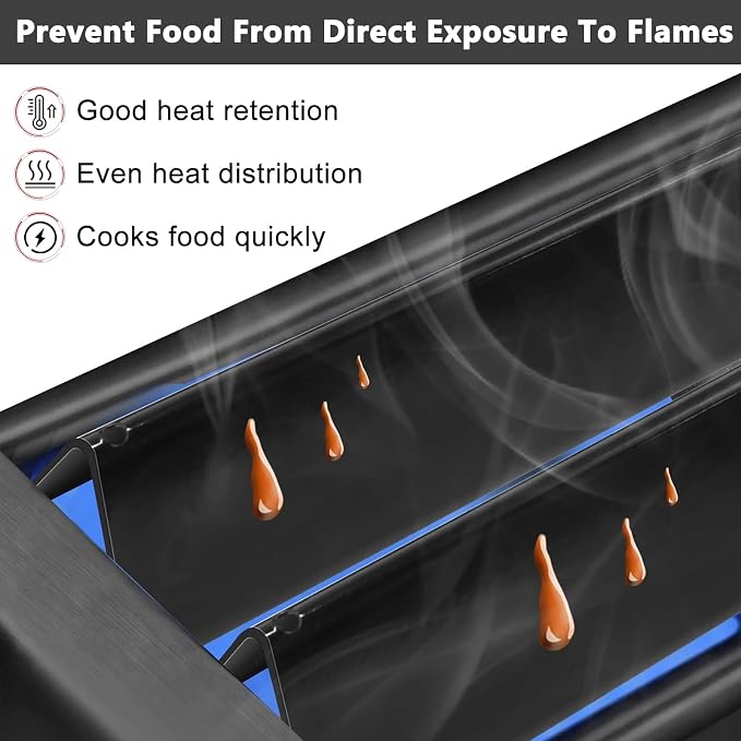 Hiorucet 7638 Grill Grates 7636 Flavorizer Bars 69787 Grill Burners - Image 4