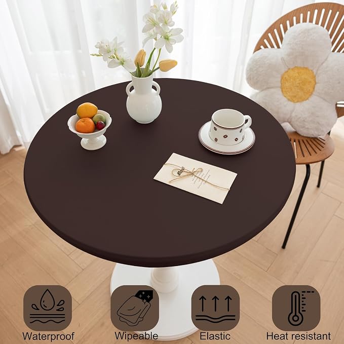 Round Fitted PU Tablecloth - Image 2