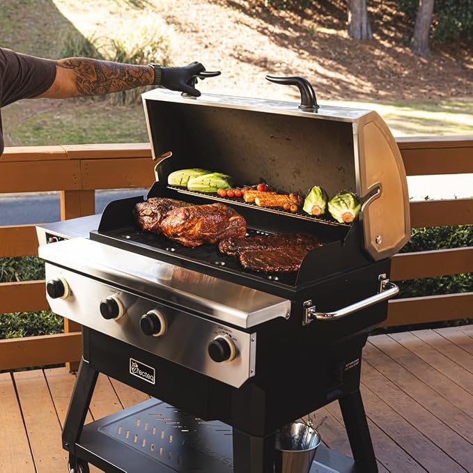 recteq X-Fire Pro Pellet Smoker Grill, Wi-Fi-Enabled Electric Pellet Grills - Image 7