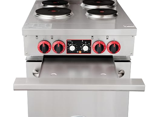 KoolMore 24 in. Commercial Electric Range - 208V 3-Phase - Image 8