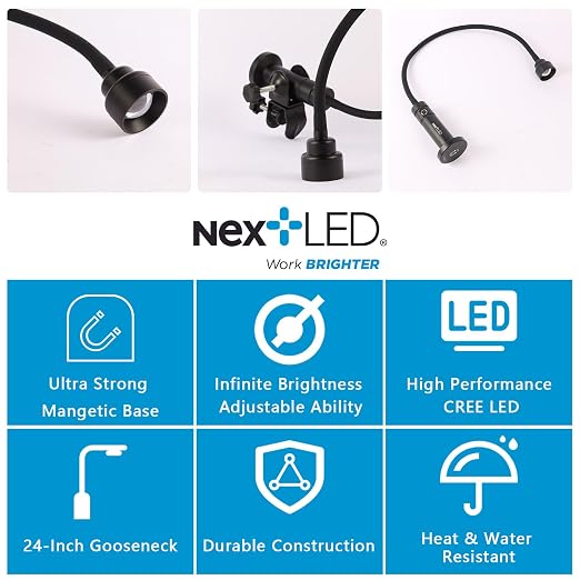 NextLED NT-7728 Heavy Duty Magnetic Grill Lights - Image 5