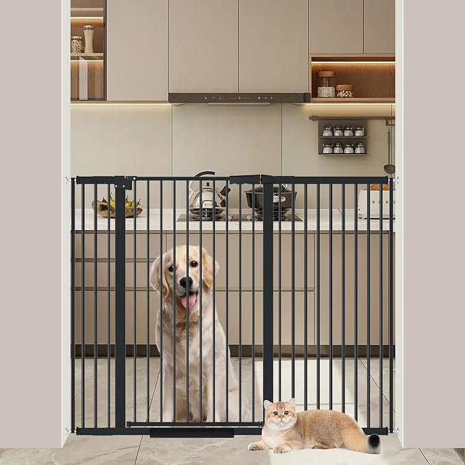 40.55" Tall 1.37" Ultra Narrow Spacing Dogs Pets Baby Gate by AiWMGL