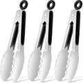 Hotec Mini Stainless Steel Kitchen Tongs by Hotec
