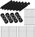 Grill Grate and Flavorizer Bars Heat Deflector Grill Parts by RuiTEERS