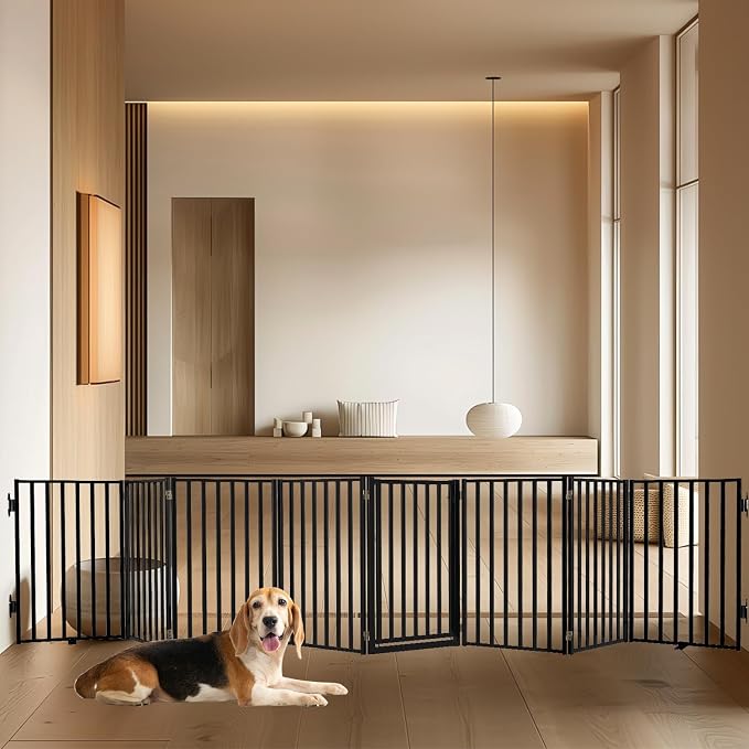 Full Metal Freestanding Dog Gates - Image 5