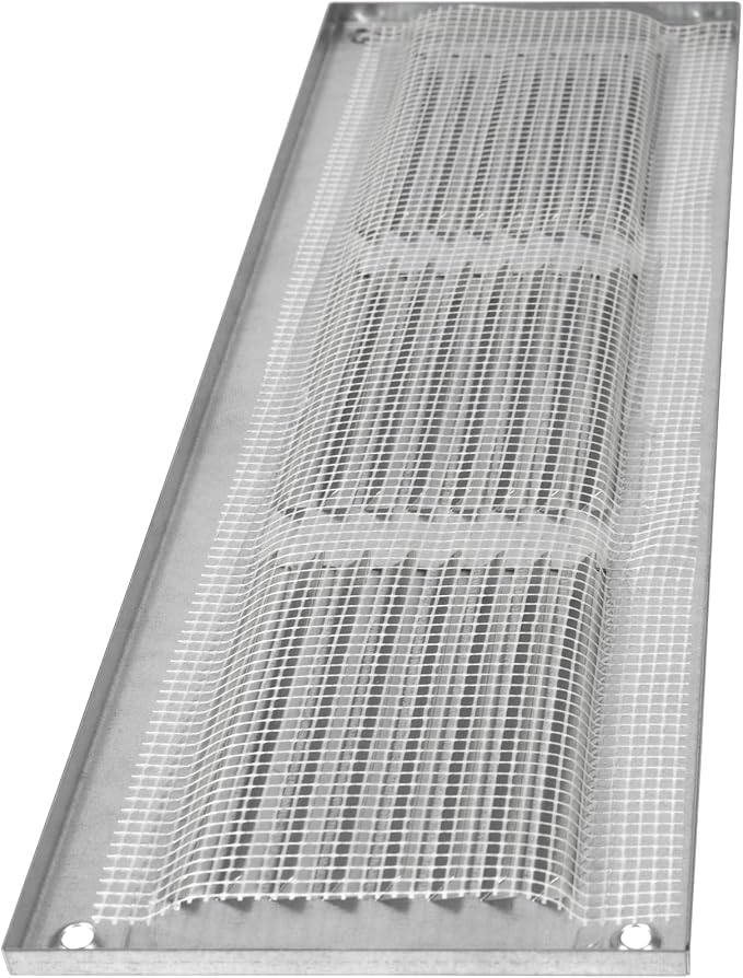 Repa Market 12x4 Inch Air Vent Cover/Galvanized Steel Louvered Grill Cover - Image 8