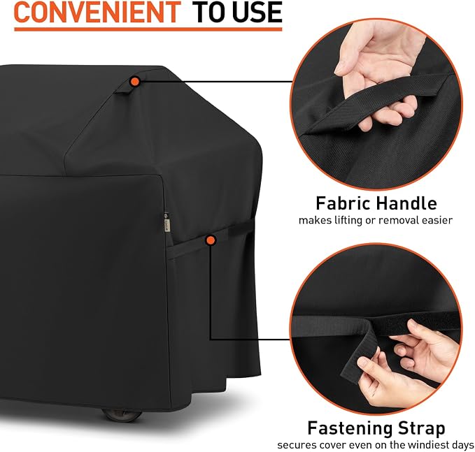 Arcedo Grill Cover 64 Inch, Waterproof Heavy Duty Gas BBQ Grill Cover - Image 6