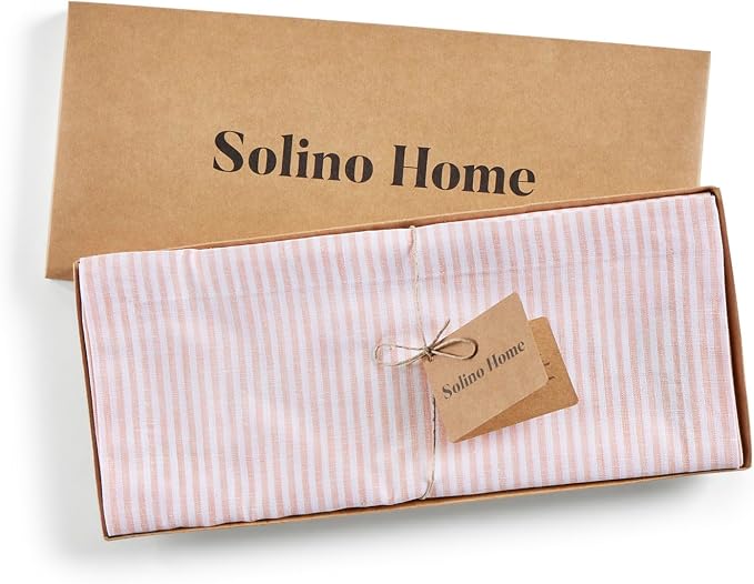 Solino Home Linen Table Runner 90 Inches Long - Image 6