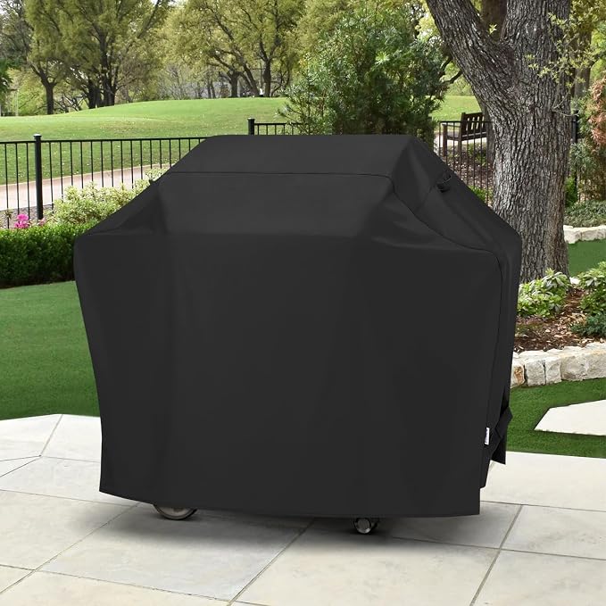 SunPatio Barbecue Grill Cover 65 Inch, Outdoor Heavy Duty Waterproof Charcoal - Image 7