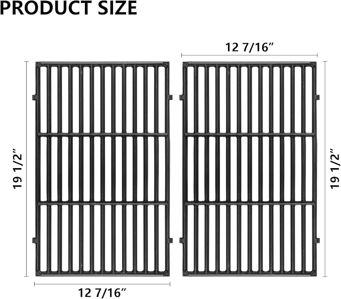 7524 Grill Grates Replacement for Weber Genesis 300 series, Genesis E310 E320 - Image 2