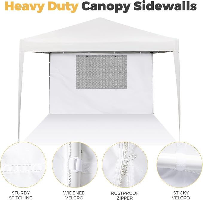 10x10 Pop Up Canopy Sidewall - Image 4