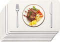 Maxpearl Faux Leather Placemats Set of 8 by Maxpearl