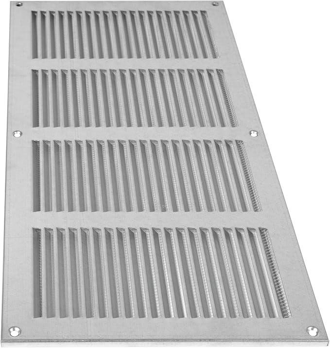 Repa Market Air Vent Cover 16x8 Inch Galvanized Steel Louvered Grill Cover - Image 8