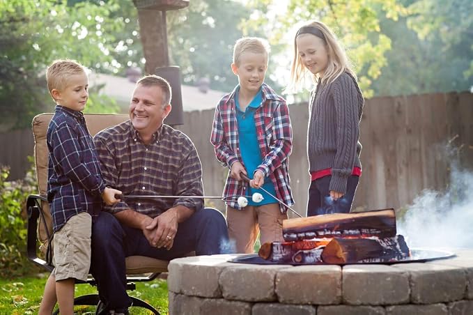 Walden Backyards Round Fire Pit Grate - Image 9