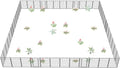 FXW Garden Fence Outdoor for The Yard – 40in x 109.4ft Heavy Duty Metal Animal by FXW