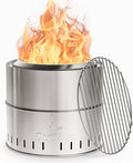 15.5 inch Stainless Steel Smokeless Fire Pit by OutVue-EmbracetheGreatOutdoors