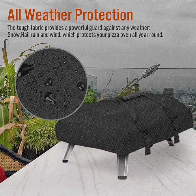 Carry Cover for Ooni Koda 12 inch Pizza Oven, iCOVER Heavy Duty Portable 12 Gas - Image 6