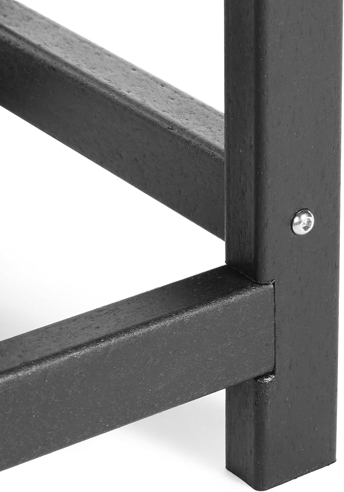 Costaelm Kids Outdoor Side Table, Small Patio HDPE Adirondack Square Table - Image 8