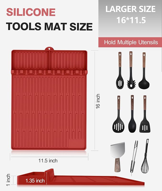 Silicone Griddle Tools Mat for Blackstone - Image 3