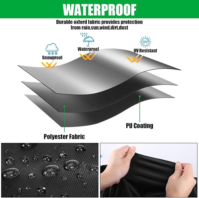 Outdoor Table Cover 31 Inch, Waterproof Patio Prep Table Covers, Outdoor - Image 6