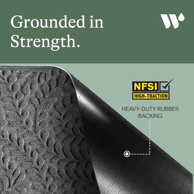 WaterHog Indoor/Outdoor Door Mat, Durable & Skid-Resistant Front Door Rug - Image 5