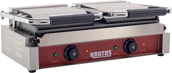 Kratos Commercial Electric Panini Sandwich Grill - Image 4