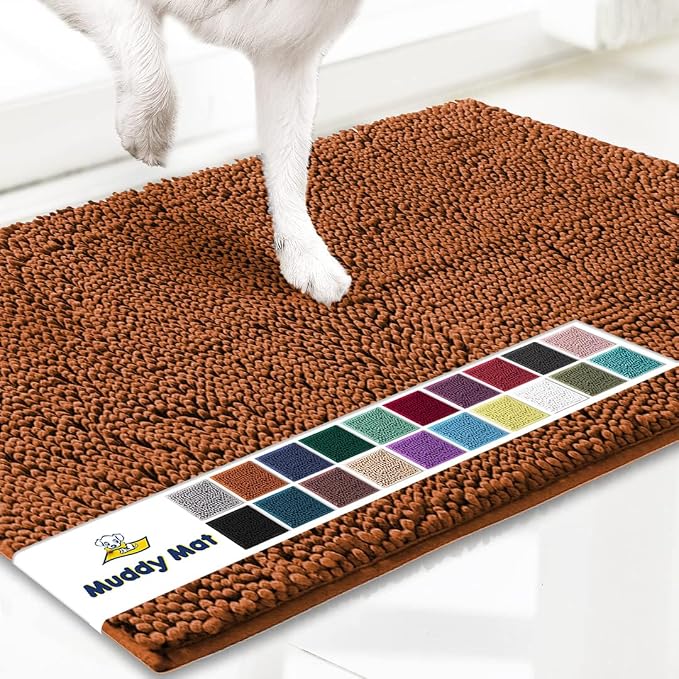 Muddy Mat® | Super Absorbent Door Mat Indoor, Microfiber Quick Dry Chenille by MuddyMat%C2%AE