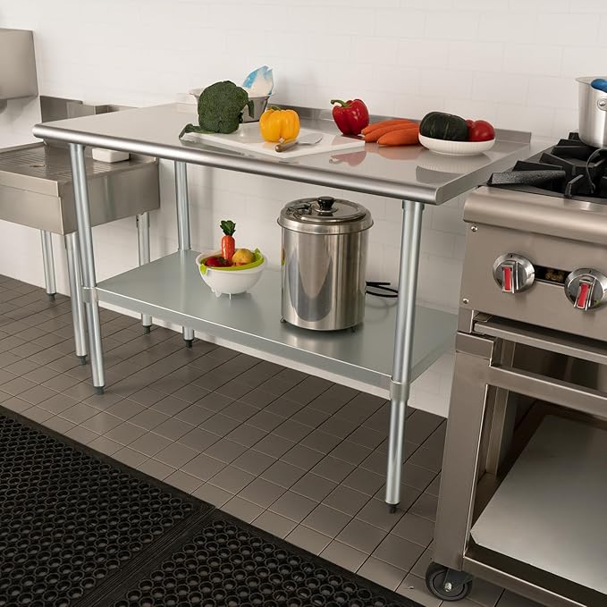 HARDURA Stainless Steel Table Prep & Work Table 24 x 72 Inches NSF Heavy Duty - Image 6