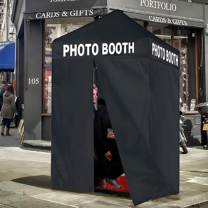 Eurmax USA 5'x5' Pop-up Canopy Portable Photo Booth Tent - Image 5