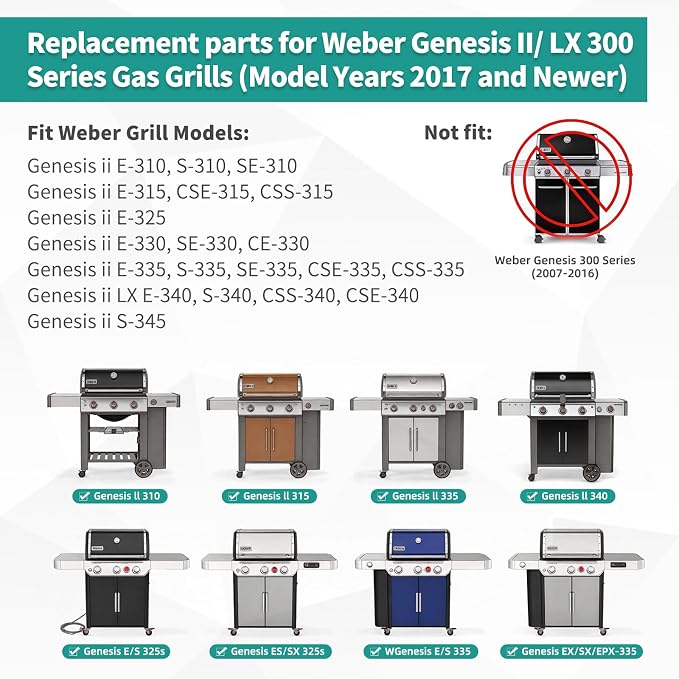 9MM 18 7/8" Stainless Steel Genesis 2 Grill Grates - Image 5
