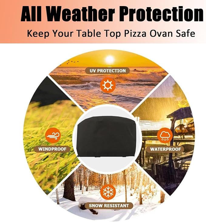 Pizza Oven Cover for Gozney Arc XL, Heavy Duty 600D Waterproof Outdoor Table - Image 6