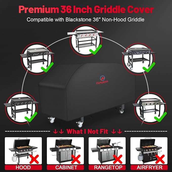 Comnova Griddle Cover for Blackstone 36 Inch - Image 4