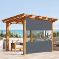 Covers & All Outdoor Clear Panel Curtain, 12 oz Vinyl Outdoor Curtains by CoversAll