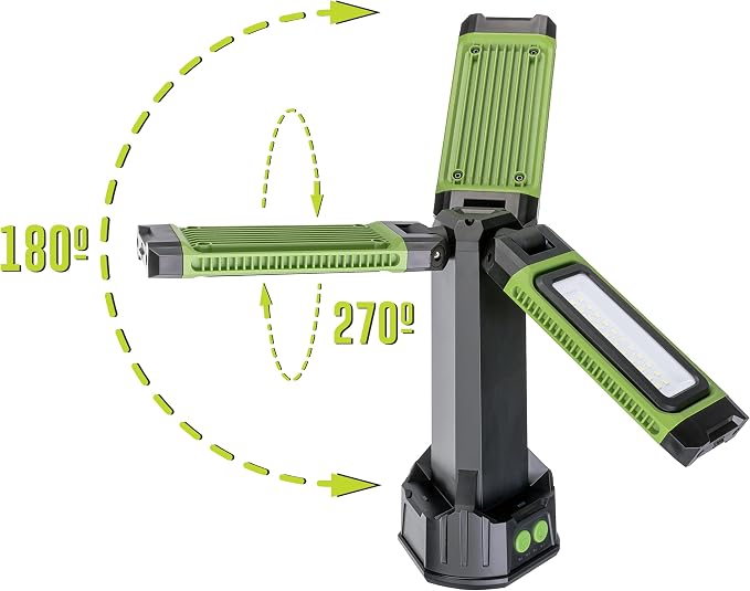 PowerSmith 4500 Lumen Rechargeable Cordless Work Light - Image 3