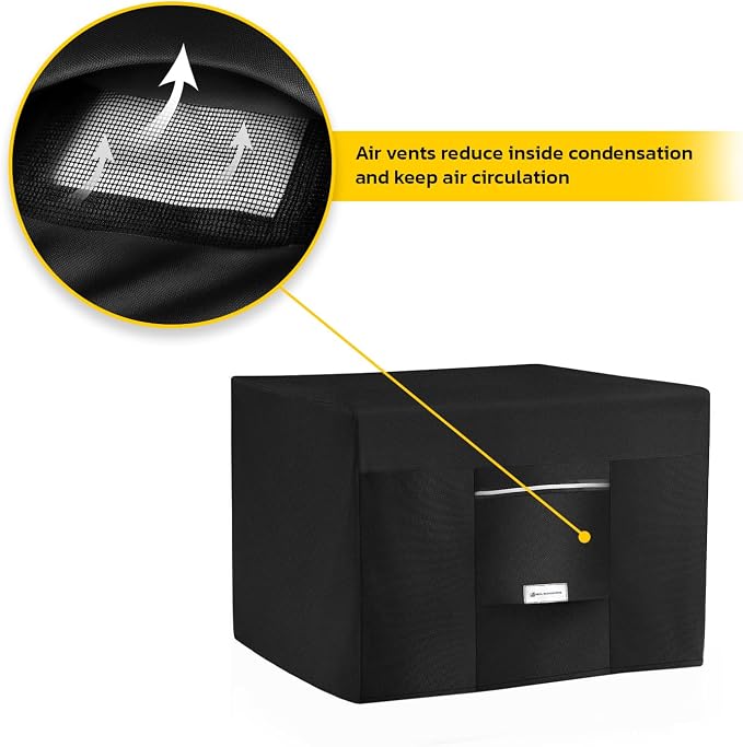 Seal Skin Covers Outdoor Fire Pit Cover – Rectangular 84"L x 44"W x 23"H - Image 4