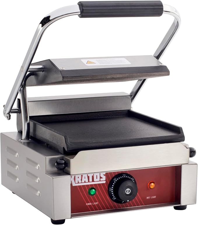 Kratos Commercial Electric Panini Sandwich Grill - Image 9