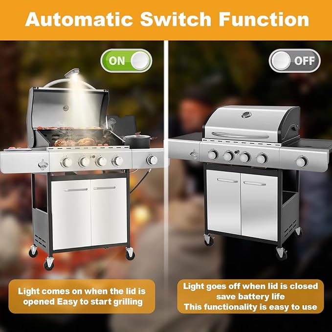 Grill Light, Rechargeable BBQ Handle Light - Image 6