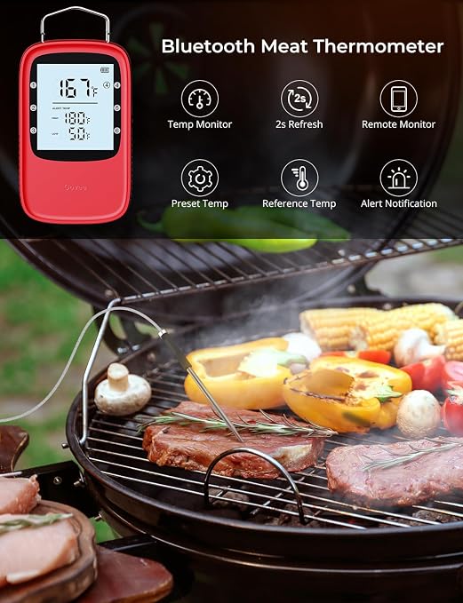 Govee Bluetooth Meat Thermometer, Digital Wireless Meat Thermometer - Image 2