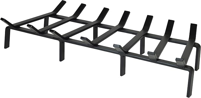 SteelFreak Heavy Duty Steel Fireplace Grate by SteelFreak