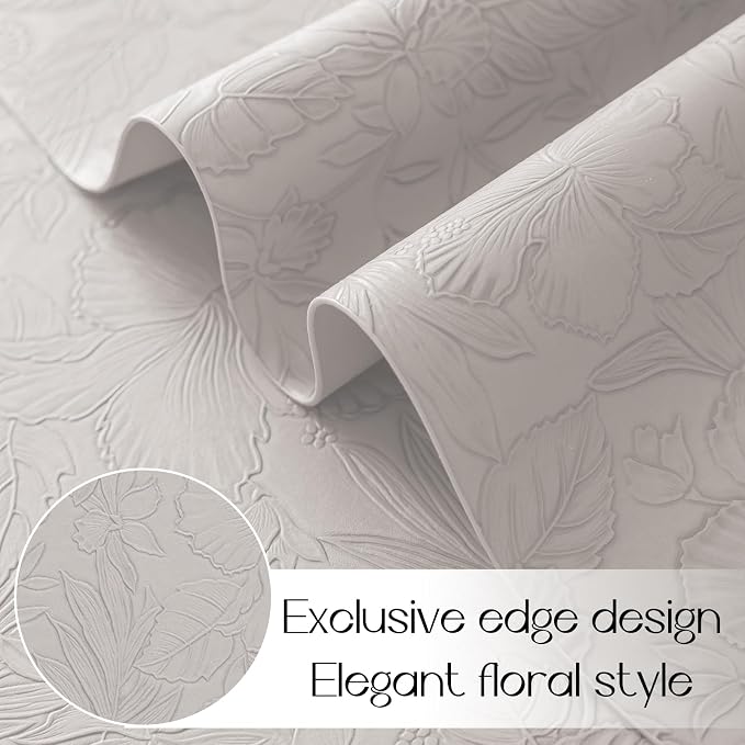 Romanstile Vinyl Placemats Set of 8-12 X 18 Inch - Image 6