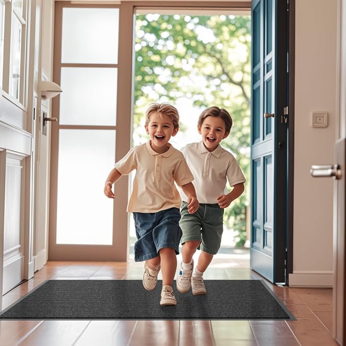 Front Door Mat, Commercial Door Mats Entrance, Low Profile Welcome Mats Non-Slip - Image 8