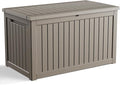 EasyUp 280 Gallon Outdoor Storage Box Waterproof, UV Resistant Resin Deck Box by EASYUP