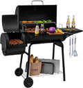 Royal Gourmet CC1830S BBQ Charcoal Grill and Offset Smoker | 823 Square Inch by RoyalGourmetCorp