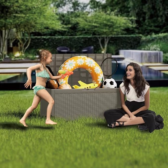 100 Gallon Patio Storage Bench - Image 2
