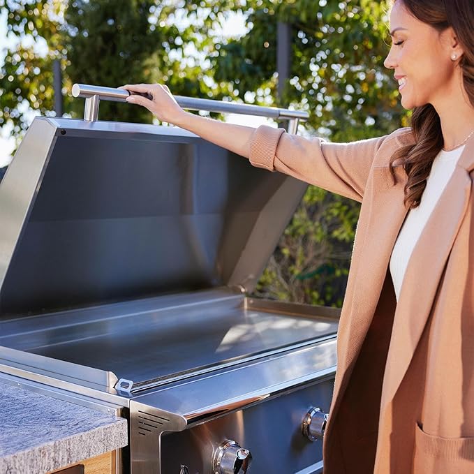 Blaze LTE PRO Gas Griddle | Built-In Natural Gas Flat Top Grill | Premium - Image 2