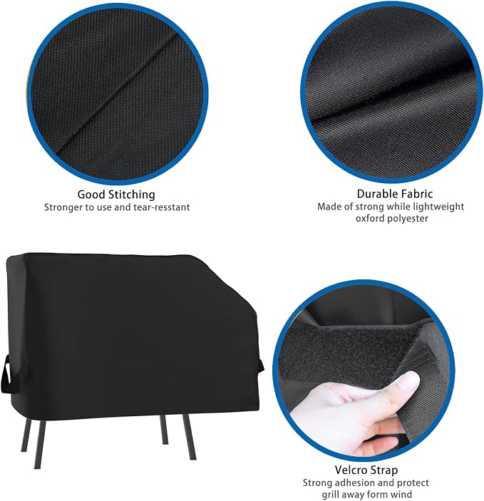 Grill Cover for Blackstone 17" 22" Tabletop - Image 3