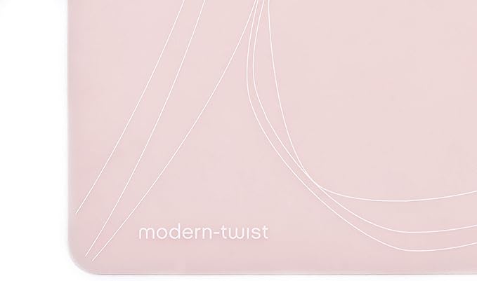 modern-twist 14 x 16 Silicone Placemat, PVC-Free Table Mat, Dishwasher Safe - Image 5