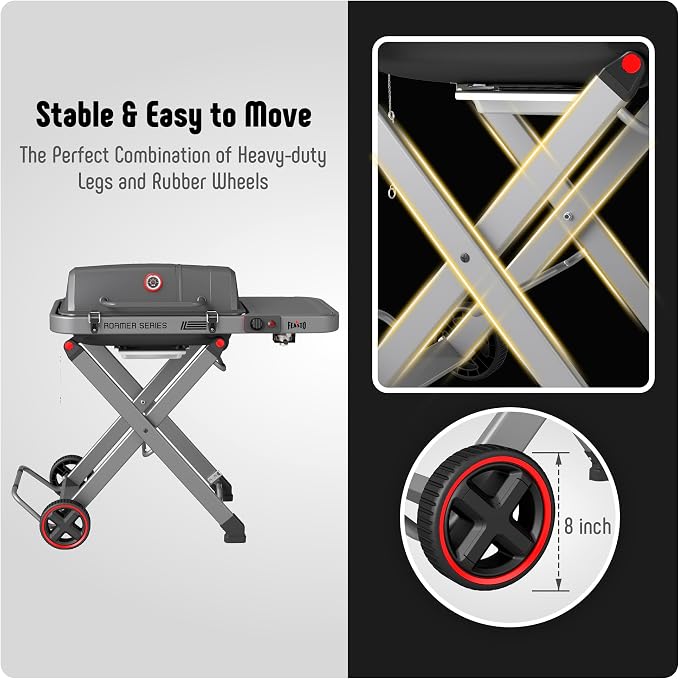 Portable Propane Gas Grill - Image 9